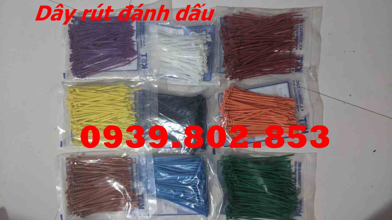 Dây rút chân gà nhiều màu