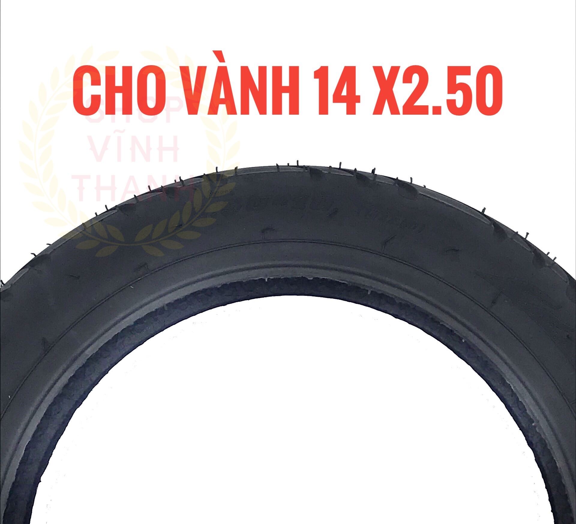 Electric bicycle tyre 14x2.50
