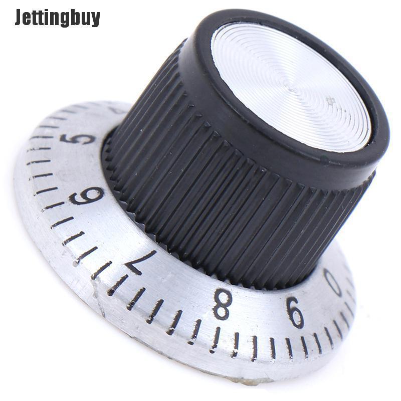 Jettingbuy With dial potentiometer/C3 Industrial potentiometer knob/axle shaft diameter 6MM