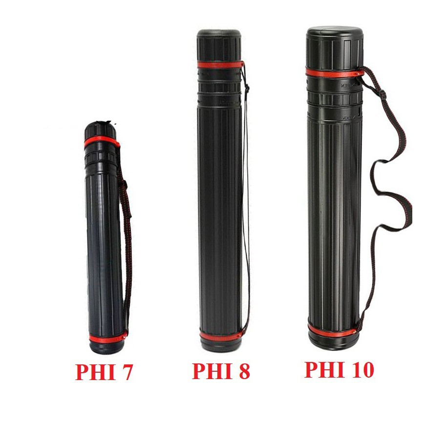 Ống đựng giấy vẽ a0/a1/a2/a3/a4, kích cỡ phi 7,8,10