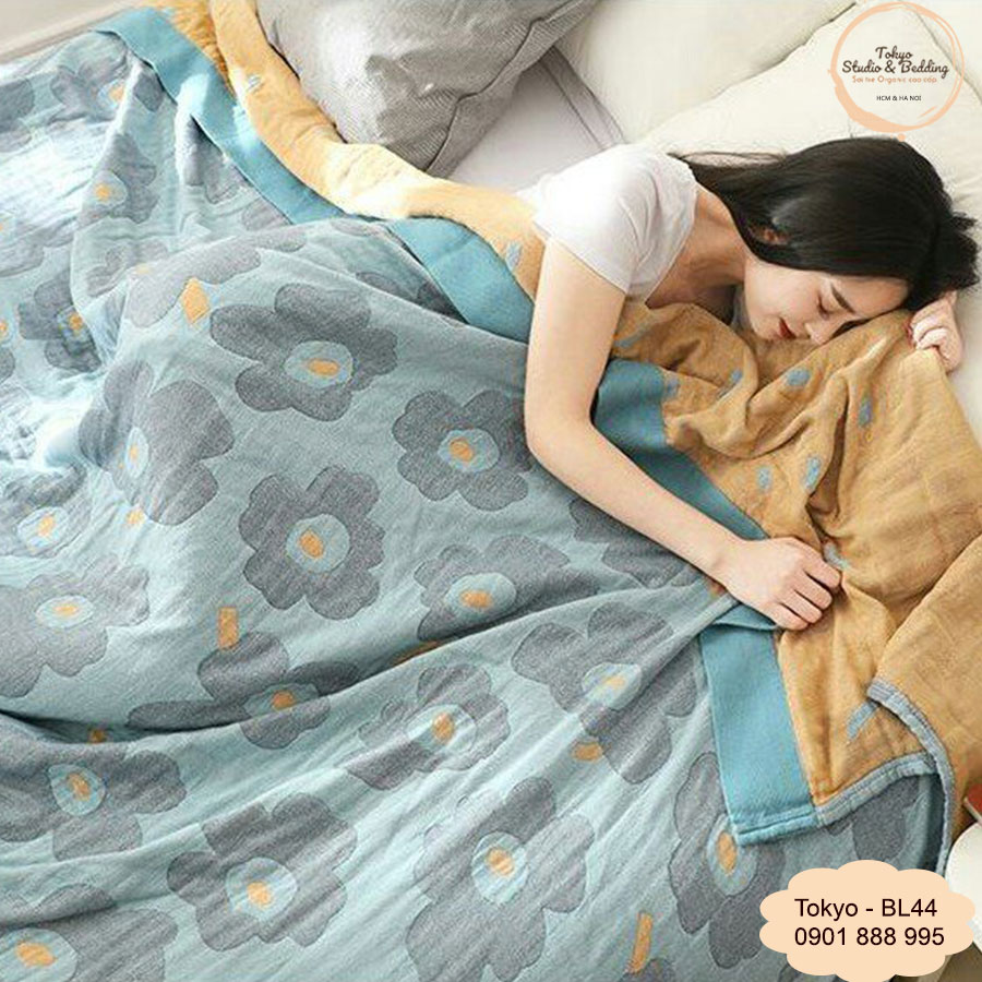 (2)TH Chăn Xô Organic Cotton Dòng Phổ Thông/Basic