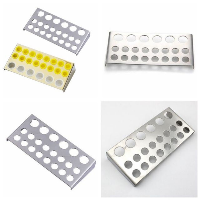 Khay inox để hũ mực xăm