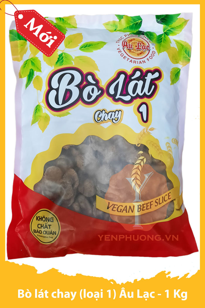 Bò lát CHAY 1 Âu Lạc, gói 100g