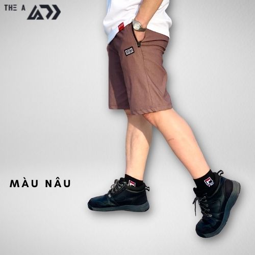 [Free ship]Quần sọt kaki nam The A SHKS002, chất vải kaki co giãn thoải mái, mềm mát, nhiều màu - quần short kaki nam, Quần đùi nam kaki thể thao Phong Cách Hàn Quốc đẹp xuất khẩu big Size 45kg – 90kg