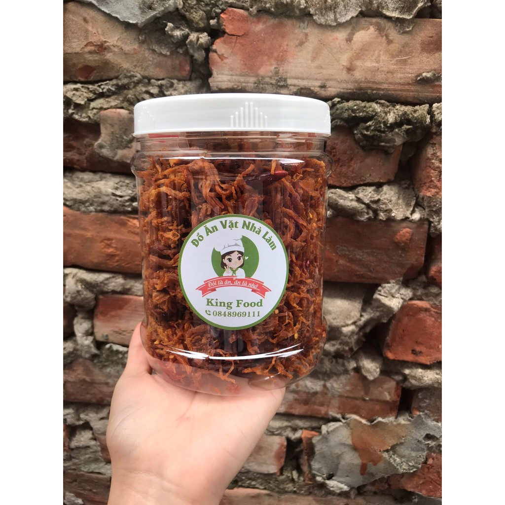 500G Heo Khô Cháy Tỏi Loại 1
