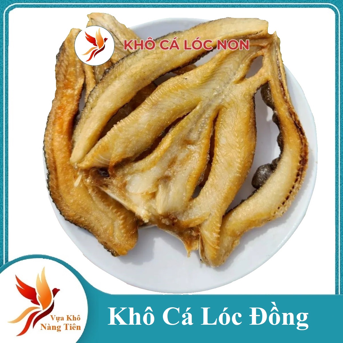 Khô cá lóc rút xương 1kg khô cá lóc đồng u minh thượng - vựa khô nàng tiên