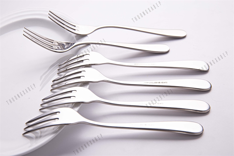 Nĩa inox tráng miệng hepp 15.5cm - inox 18/10