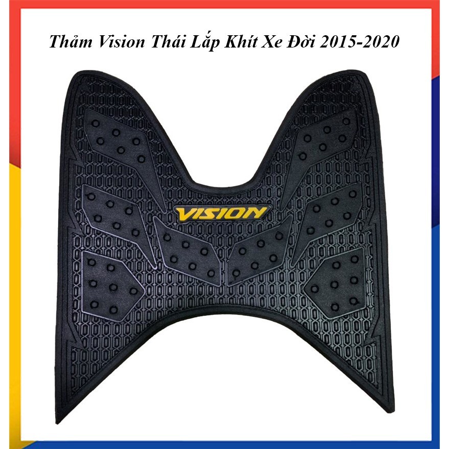Thảm để chân cao su vision lắp khít 2015 - 2020