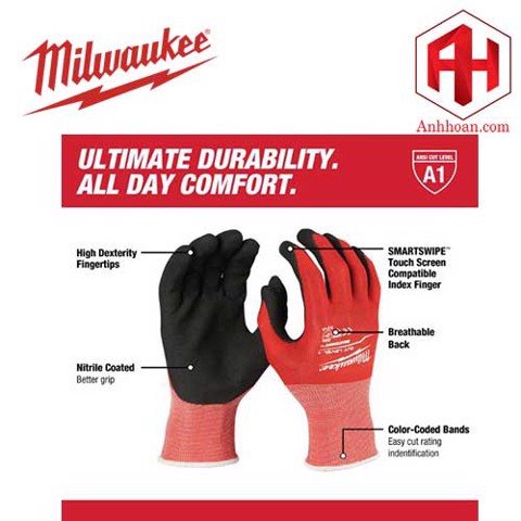 Găng tay bảo hộ Milwaukee