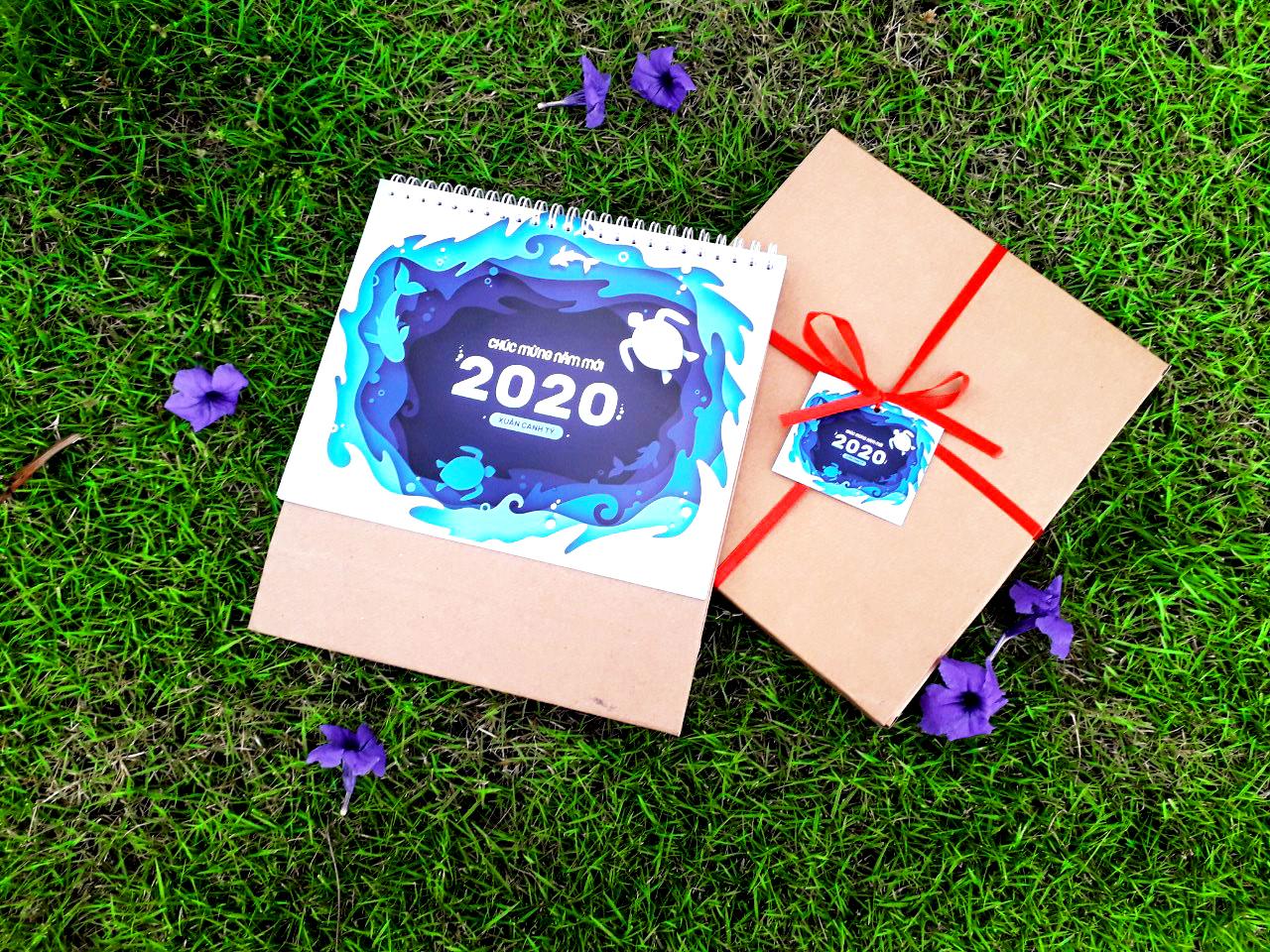 Lịch để bàn 2020_Xóm Đảo