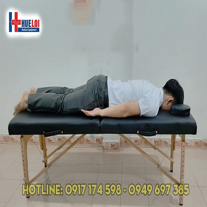 Giường massage gấp gọn - Giường spa hình vali