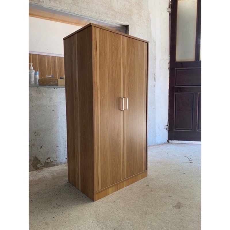 Ship hoả tốc Tp.HCM - Tủ Gỗ Lắp Ghép 2 Cánh Lớn (120x60x40cm)