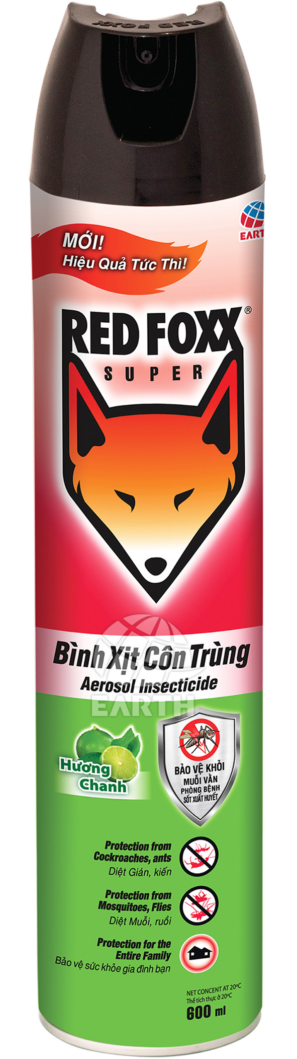 Bình xịt côn trùng RED FOXX 600ml
