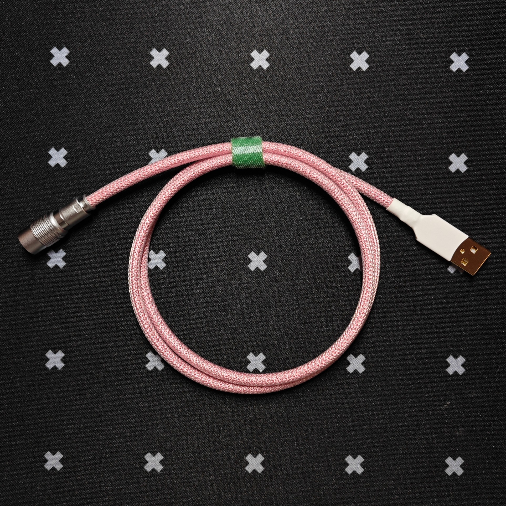 Coiled Custom Cable Type C For Mechanical Keyboard Custom Coiled Cable mechanical keyboard