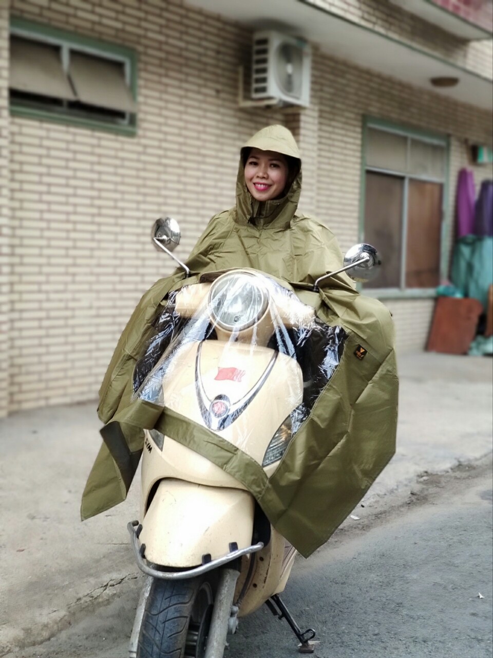Áo mưa cánh dơi khổ lớn big size