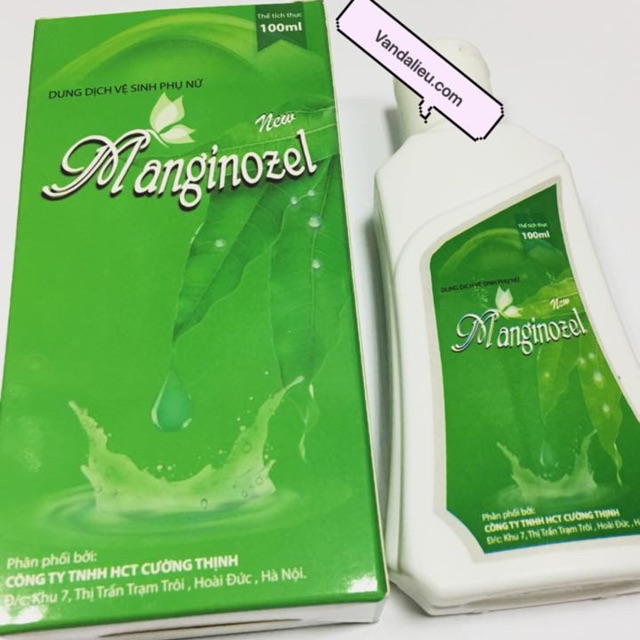 (MẪU MỚI ) MANGINOZEL 100ML.DUNG DỊCH VỆ SINH PHỤ NỮ.