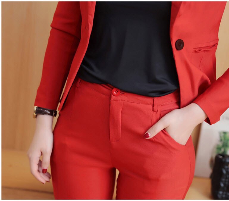 [HCM]Set bộ vets nữ 3 món công sở sang trọng. đẳng cấp
