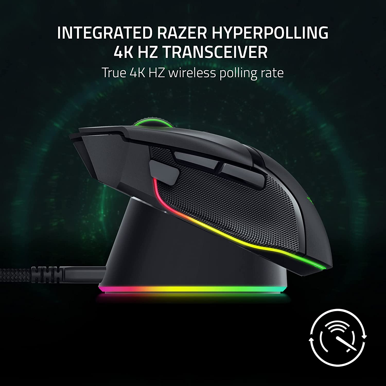 Chuột Razer Basilisk V3 Pro + Mouse Dock Pro | Hàng chính hãng