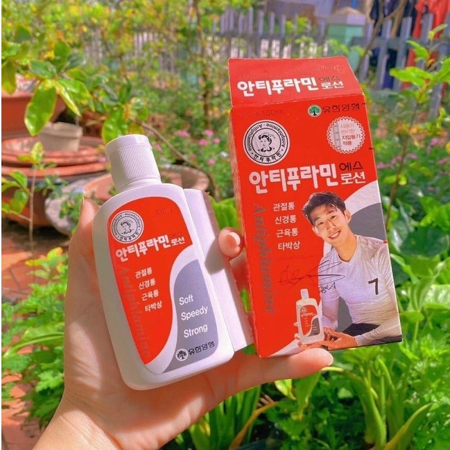 Dầu nóng xoa bóp Antiphlamine Hàn Quốc 100ml