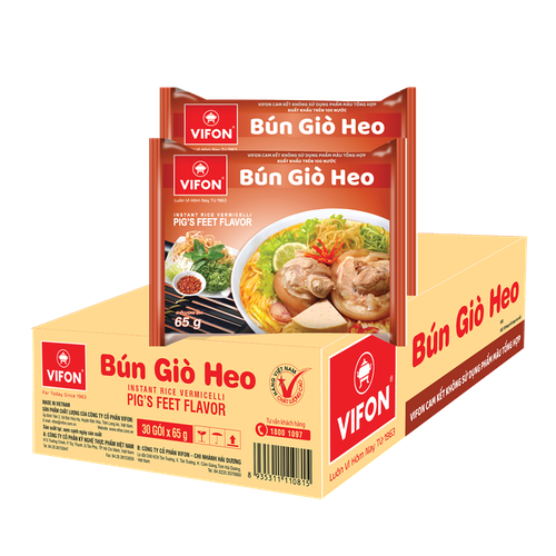 🍜🍜Noodles sausage hog vifon 75g x 30 pack 1 barrel🐷🐷