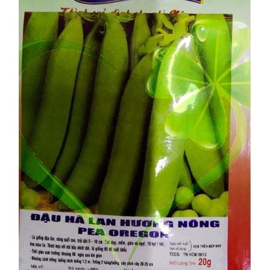 HẠT GIỐNG ĐẬU HÀ LAN - GÓI 20 GRAM
