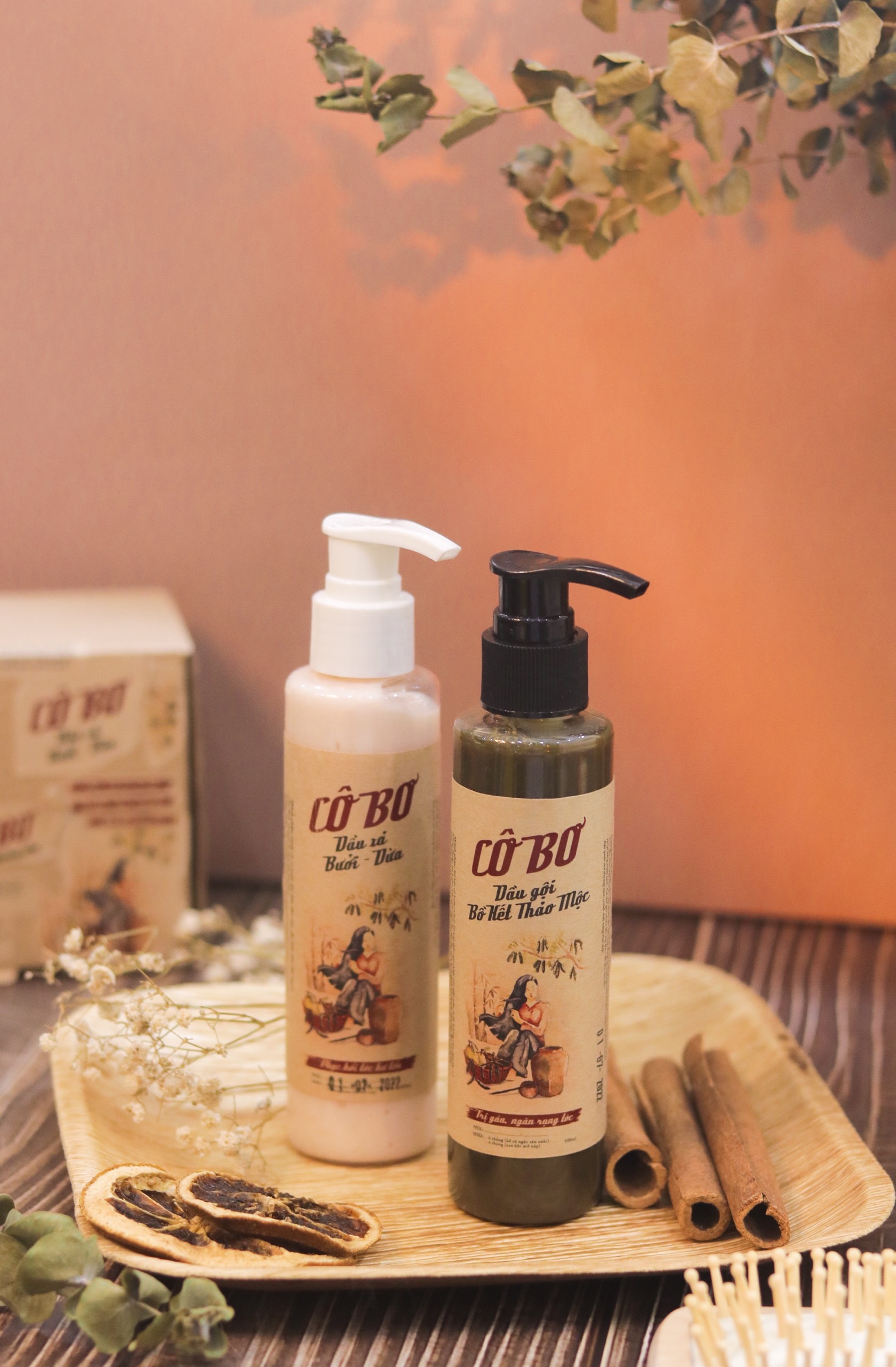 Dầu gội bồ kết thảo mộc | ngăn rụng tóc | kích thích mọc tóc | giảm gàu | cô bơ
