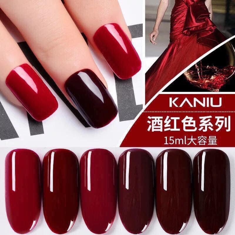 Sơn Gel Kaniu Set 06 chai 15ml