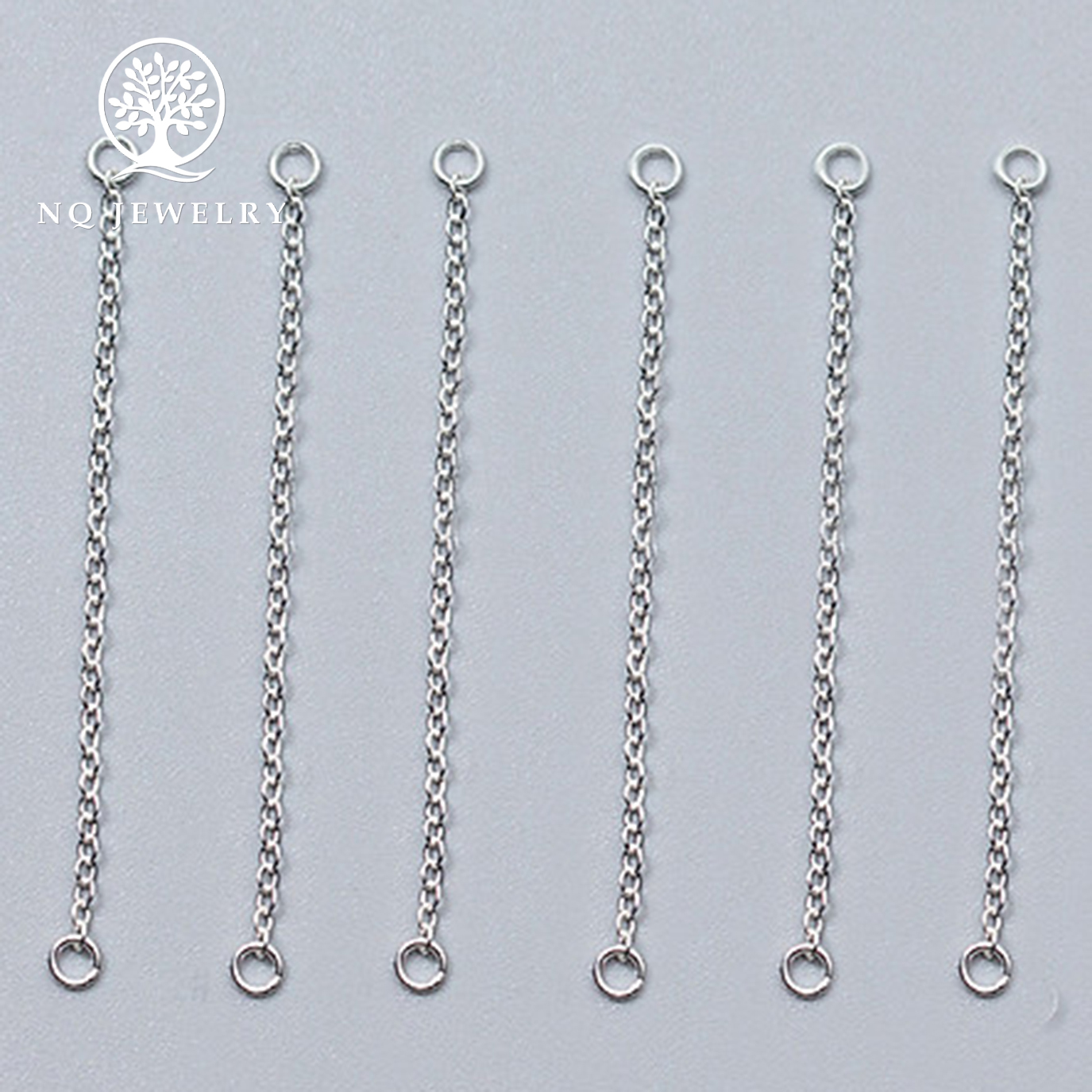Charm bạc dây xích trang trí 1# - NQ Jewelry