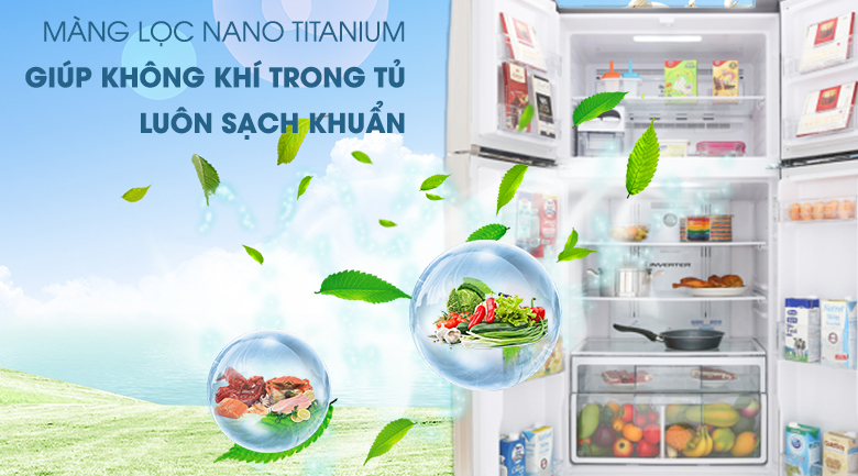 [TRẢ GÓP 0%] Tủ lạnh Hitachi Inverter 509 lít R-FW650PGV8(GBK) (Giá áp dụng giao tại HN, HCM& các tỉnh liên hệ shop)