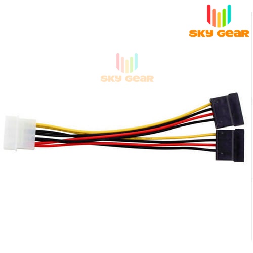 Dây chuyển 4pin Molex sang 2 cổng Sata