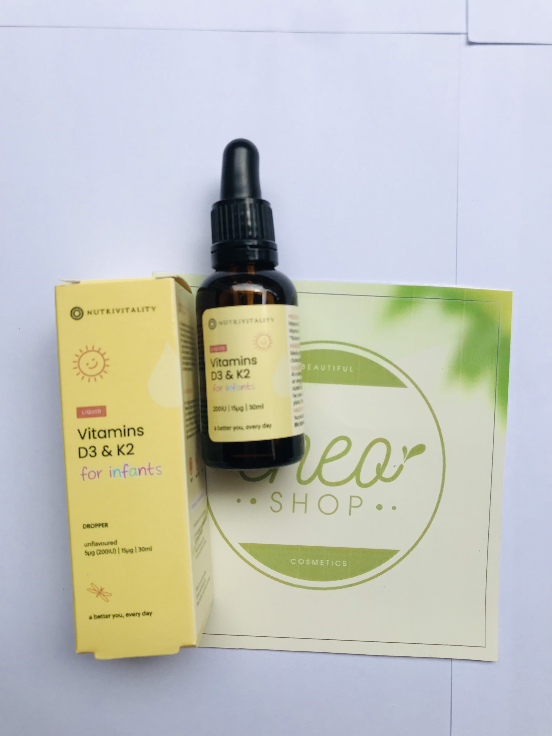 D3k2 Mk7 Nutrivitality Anh Quốc 30ml [MẪU MỚI]