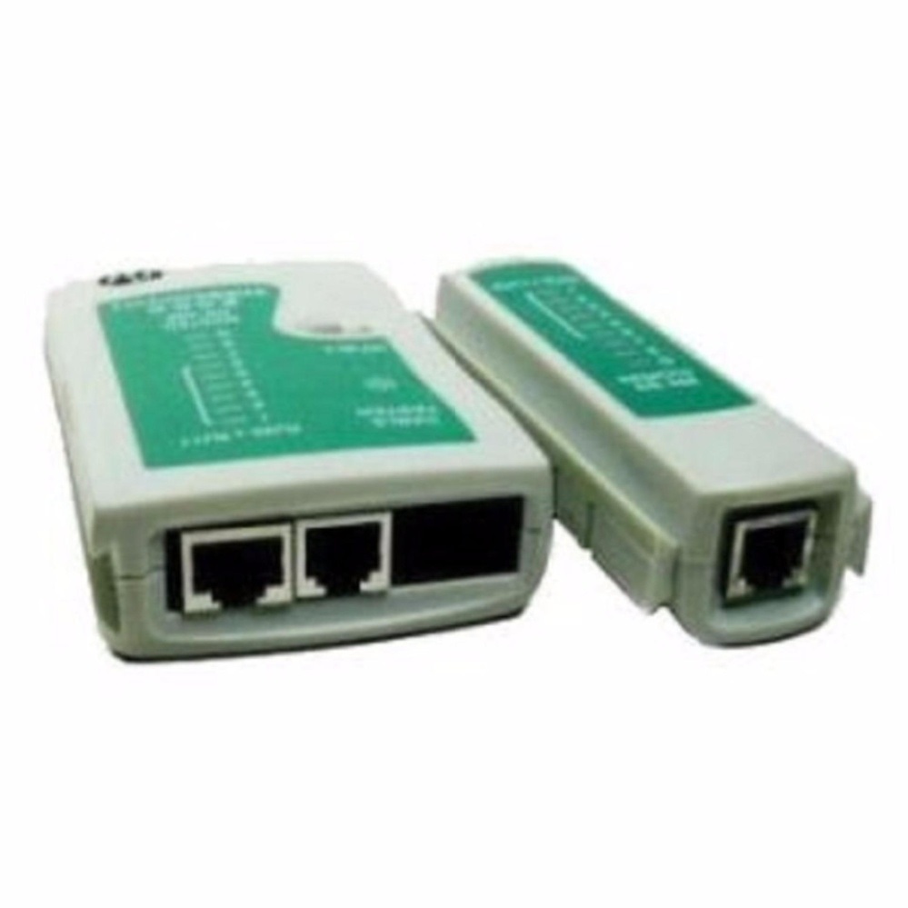 Hộp test cáp mạng đa năng RJ11/45 (Trắng phối xanh )
