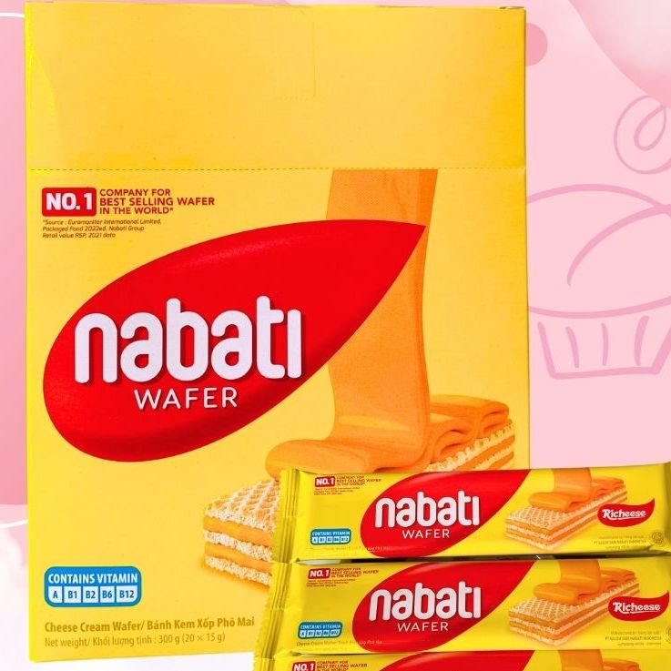 Bánh Nabati Vị Phô Mai