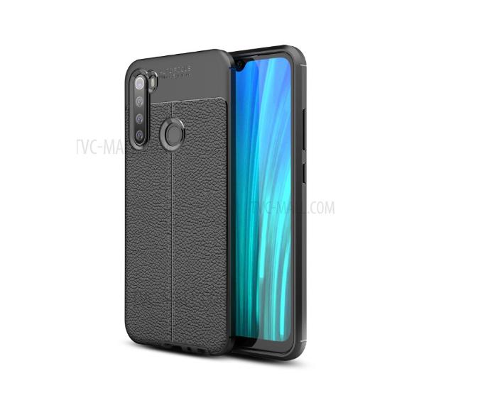 Ốp lung silicon dẻo vân da cho Xiaomi Redmi Note 8