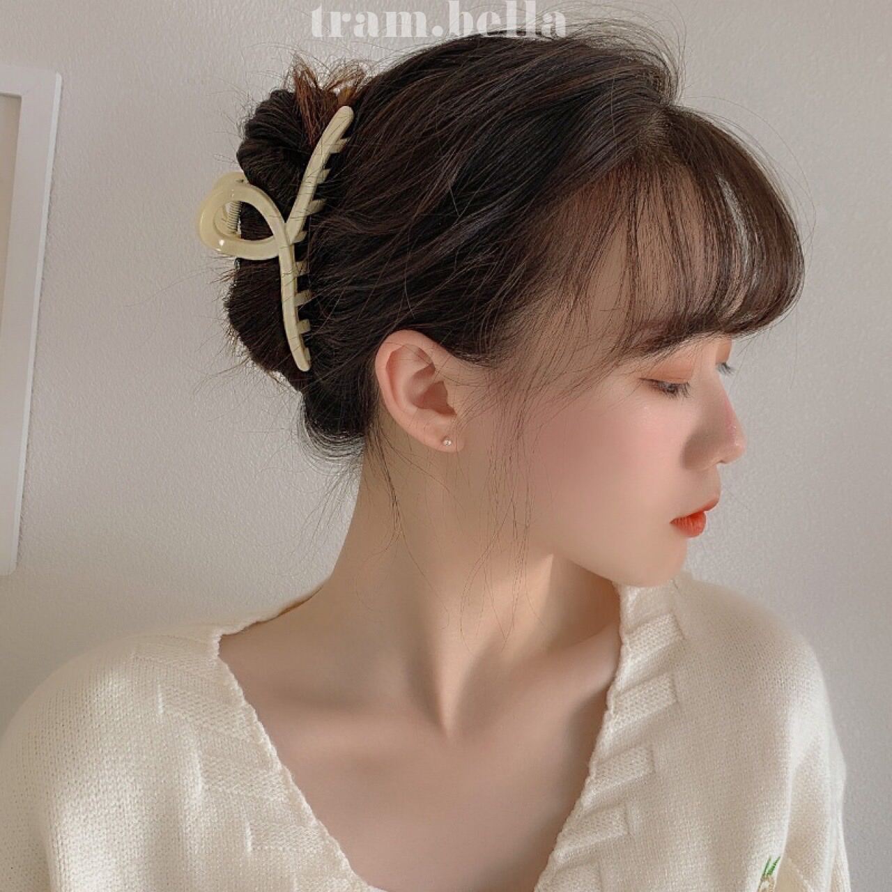 Kẹp tóc càng cua dài kiểu hàn quốc - Trâm Bella