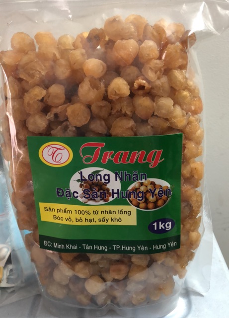 [HCM]Long Nhãn Hưng Yên gói 1kg