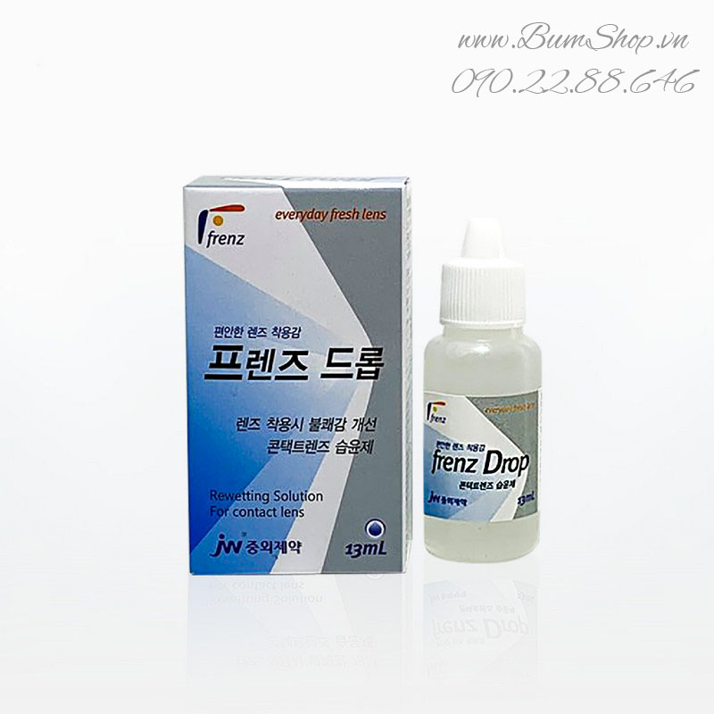 Nước ngâm lens Hàn Quốc 350ml (chai bự, có hộp)