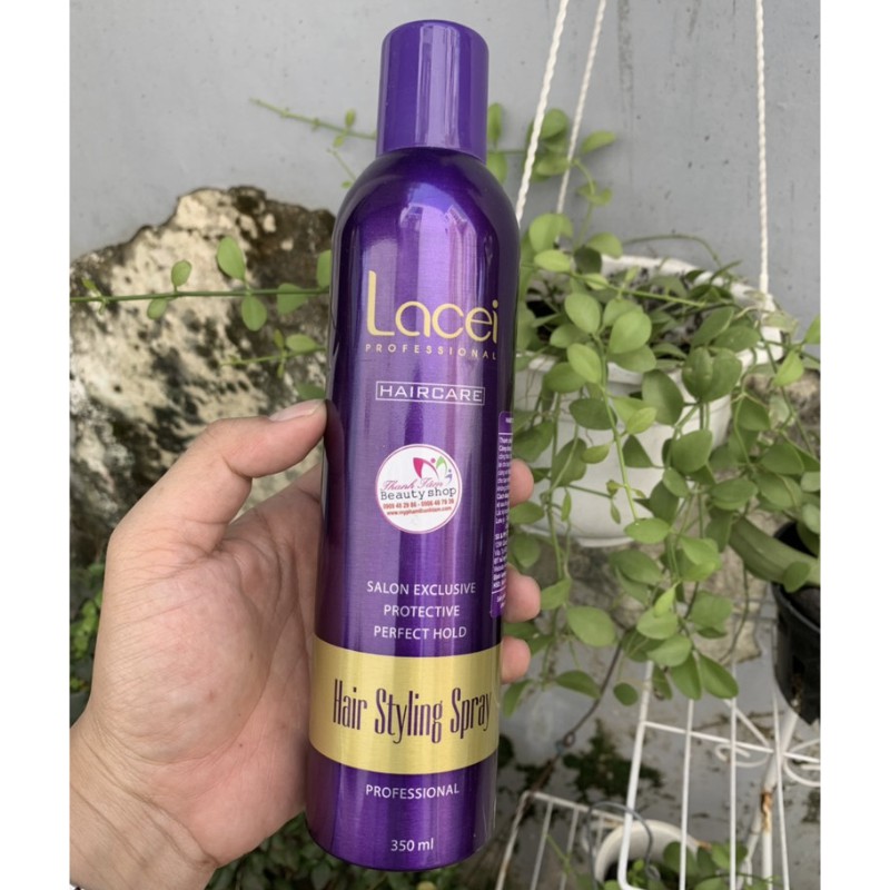 [HCM]Keo xịt tóc Lacei Hair Styling Spray (keo mềm) 350ml