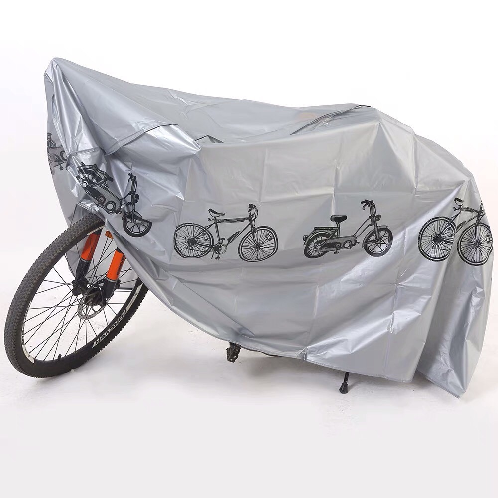 Áo mưa xe máy không thấm nước Ngoài trời ngày mưaↂ✽▣  Áo bạt phủ trùm xe máy Full Size Chống Mưa Nắng Cao Cấp (Loại Dầy Xịn)