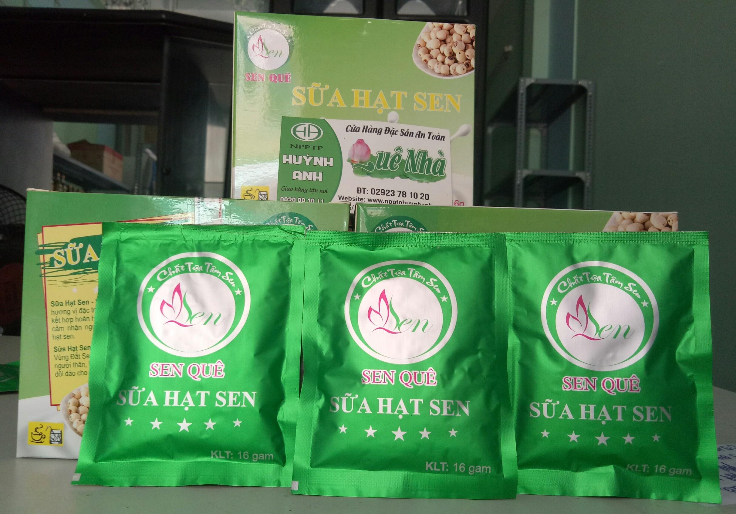 BỘT HẠT SEN - SỮA HẠT SEN - ĐỒNG THÁP