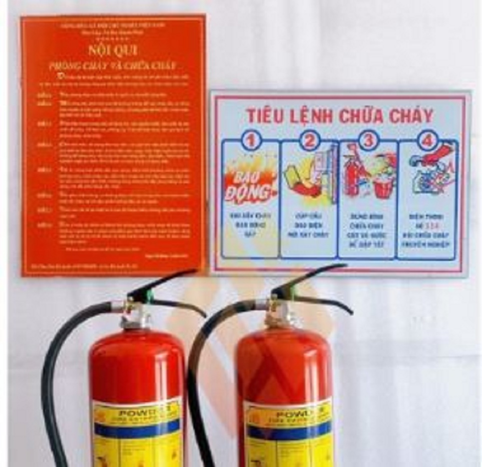 COMBO 2 Bình chữa cháy CÓ KIỂM ĐỊNH - 4Kg bột ABC