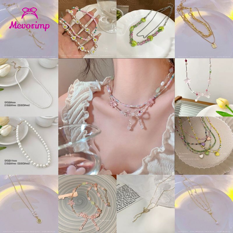 Vòng cổ Ngọc Trai Mặt Ngôi Sao Mặt Cười