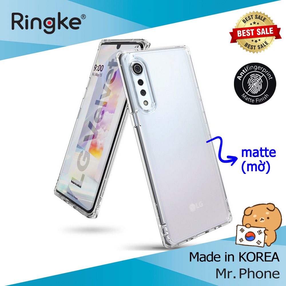 Ốp lưng LG Velvet Ringke Fusion Hàn Quốc (Ringke Fusion Case for LG Velvet)