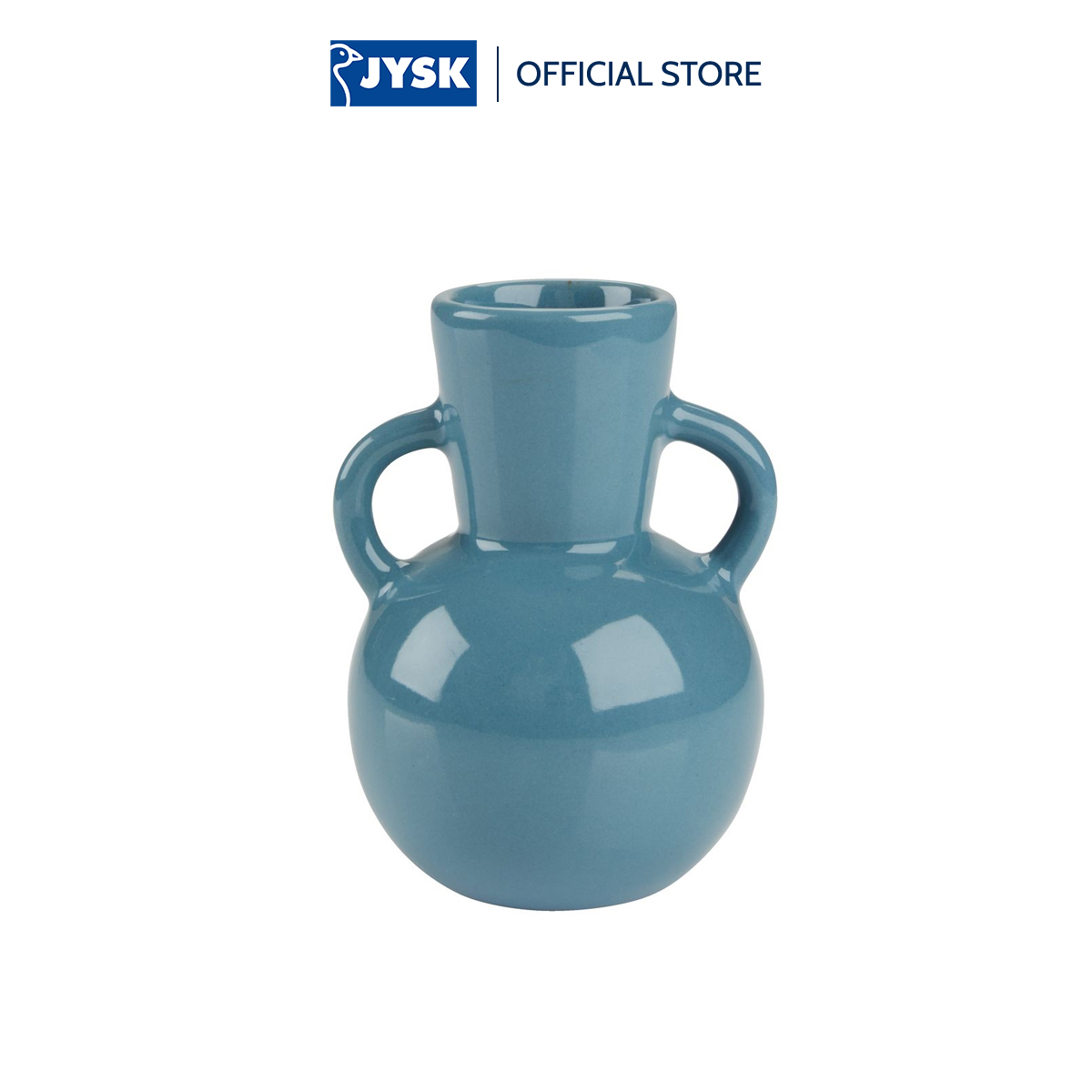 Lọ hoa | JYSK Vilhelm | gốm | xanh | DK9xC12cm