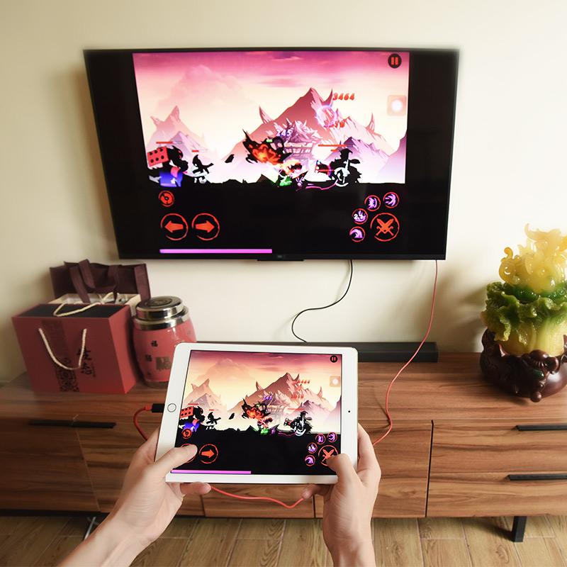 Cáp Lightning HDMI Hoco UA4 dài 2m