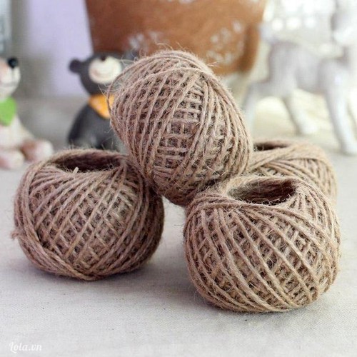 30 mét dây thừng trang trí, dây Handmade, dây đay
