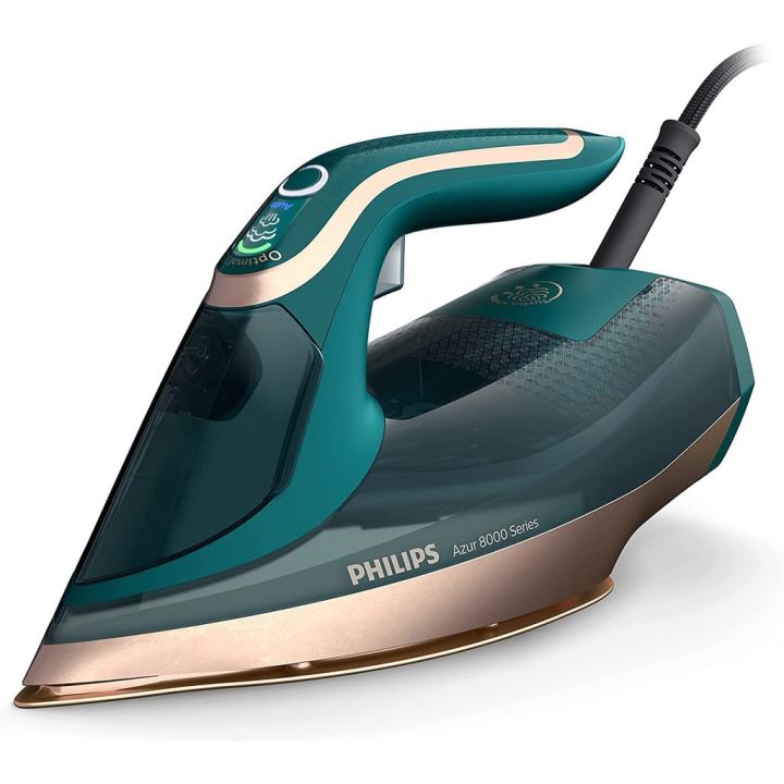 Bàn Là Hơi Nước Philips Azur DST8030/70, DST8030/20, Bàn Ủi Hơi Nước, Bàn Là Quần Áo, Philips Handy Steam Iron, Công Suất 3000W, Áp Suất Hơi Mạnh, Mặt Chống Xước, Chống Cặn Bám, Nhập Đức, Bảo Hành 12 Tháng