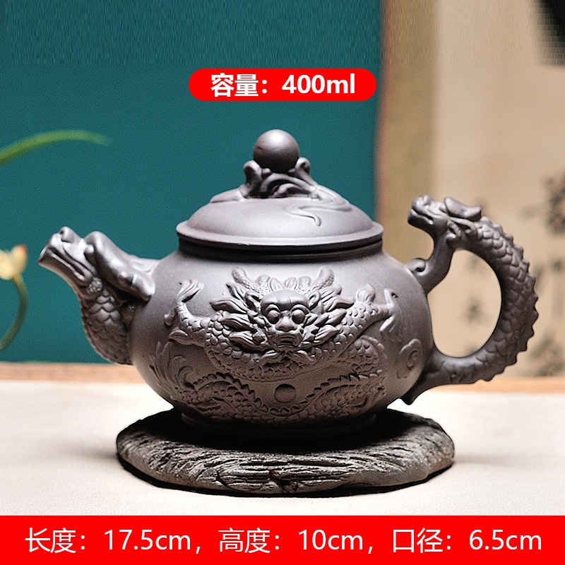 Các mẫu ấm pha trà bằng gốm tử sa dung tích lớn