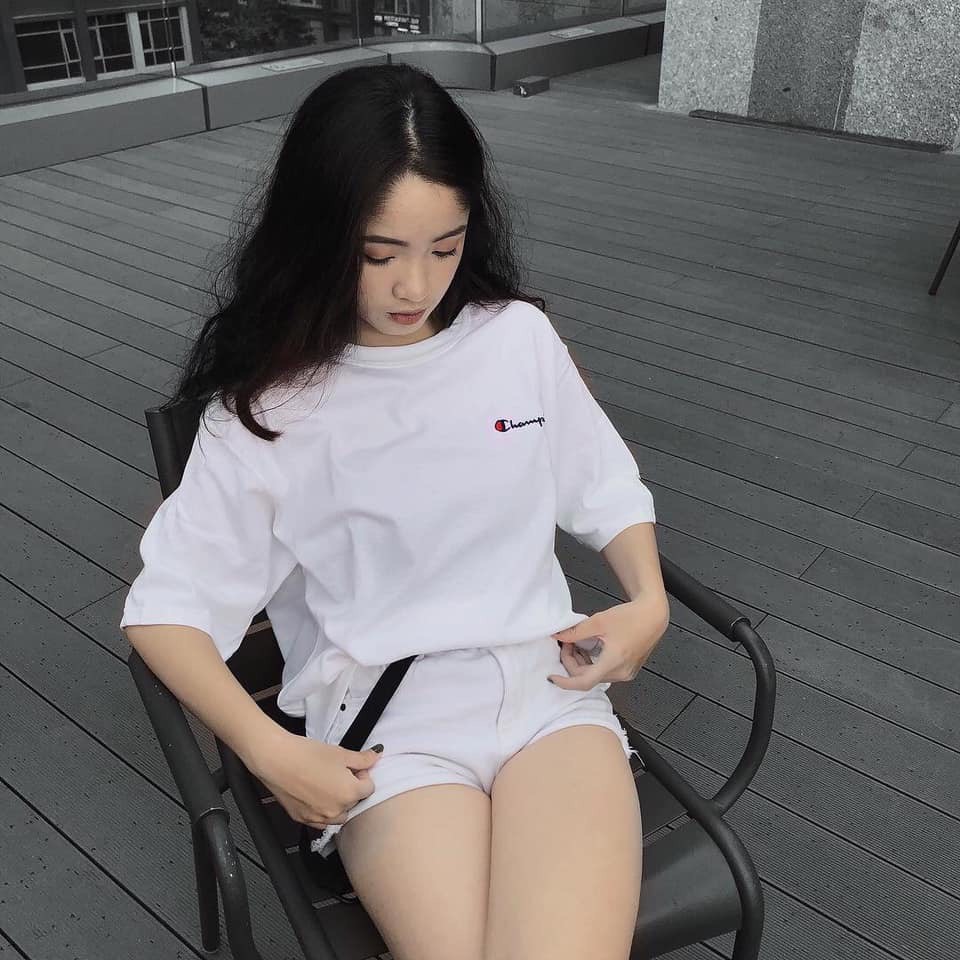 Áo Champion® Heritage Embroidered Tee Shipped Usa