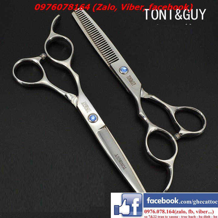 Bộ kéo cắt và tỉa tóc dành cho người Tay trái Toni Guy - Kéo cắt